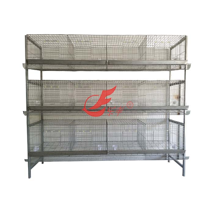 三层十二位定制鹌鹑笼-绍兴乐丰笼具设备有限公司