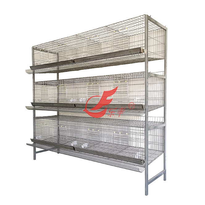 三层十二位定制鹌鹑笼-绍兴乐丰笼具设备有限公司