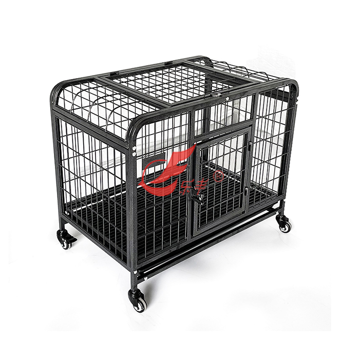 烤漆方管狗笼-绍兴乐丰笼具设备有限公司