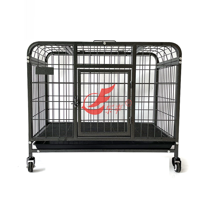 烤漆方管狗笼-绍兴乐丰笼具设备有限公司