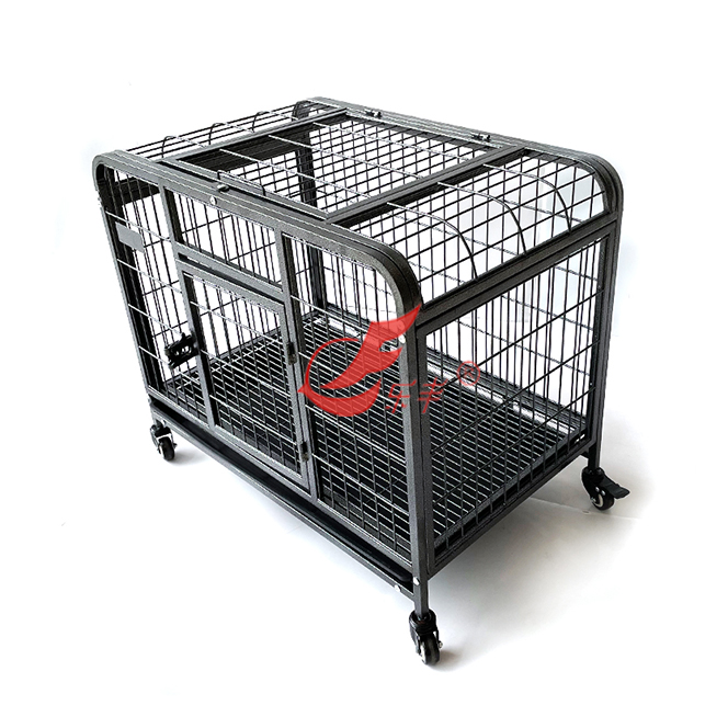 烤漆方管狗笼-绍兴乐丰笼具设备有限公司