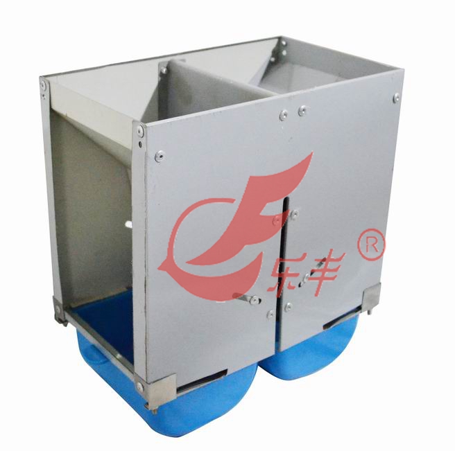 兔笼内置双面料盒-绍兴乐丰笼具设备有限公司