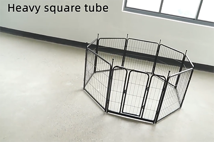 方管铁丝围栏视频-绍兴乐丰笼具设备有限公司